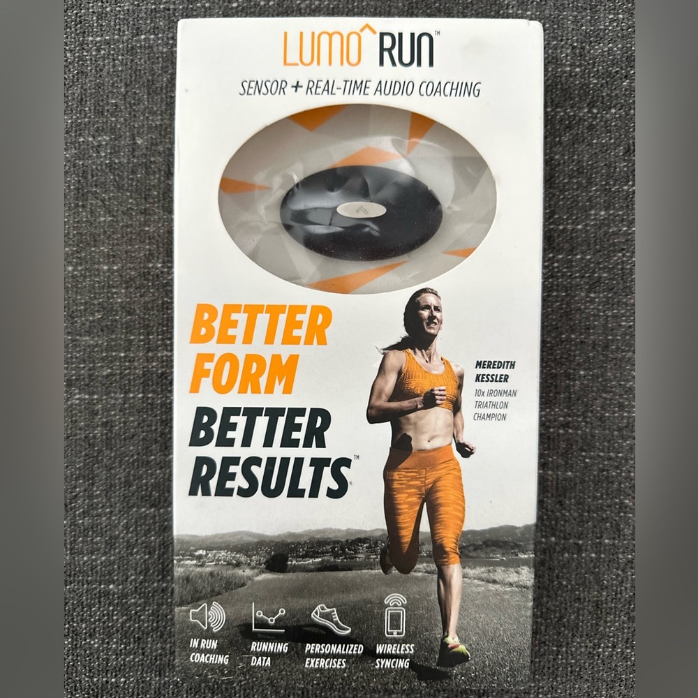 Lumo Run Sensor + Real time audio coaching